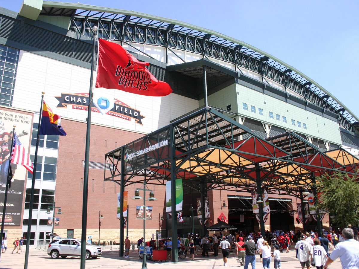 Chase Field in downtown Phoenix